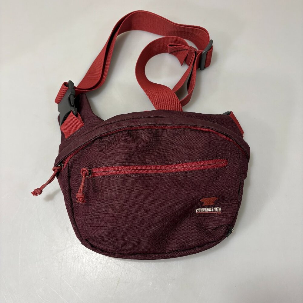 Mountainsmith Knockabout Maroon Red Lumbar Fanny Waist Pack Bum Bag Hybrid Sling
